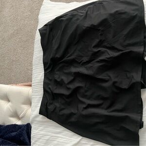 Tennis skorts. Black. White.